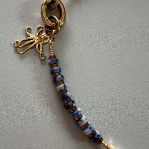 Collier regalite, nacre, fait main atelier CVL