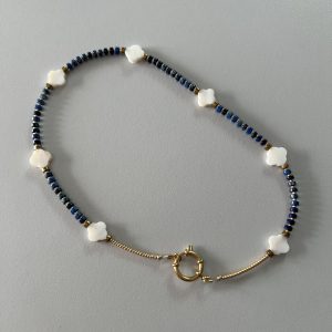 Collier nacre et régalite Atelier CVL