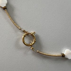 Collier nacre et régalite Atelier CVL