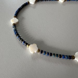 Collier nacre et régalite Atelier CVL