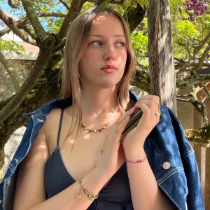 Collier lapis lazuli Atelier CVL
