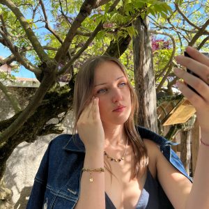 Collier lapis lazuli Atelier CVL