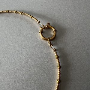 Atelier CVL Collier – ras de cou – 5 breloques