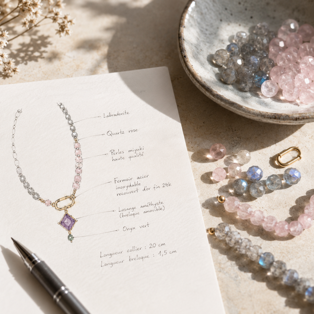 bijoux artisanaux Atelier CVL