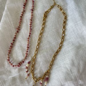 Collier "Les Transformables" tourmaline atelier CVL