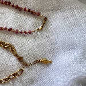 Collier "Les Transformables" tourmaline atelier CVL