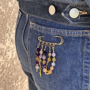 broche agate Atelier CVL