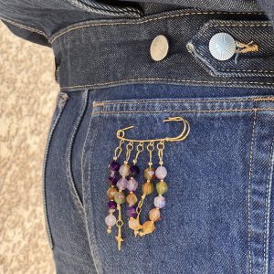 broche agate Atelier CVL