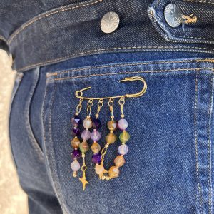 broche agate Atelier CVL