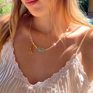 Collier aventurine Atelier CVL