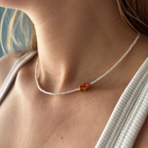 Collier poisson porte bonheur Atelier CVL