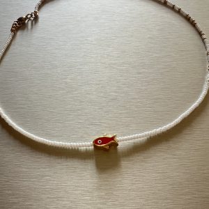 Collier poisson porte bonheur Atelier CVL
