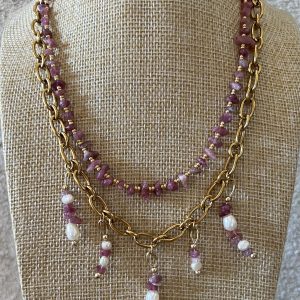 Collier "Les Transformables" tourmaline atelier CVL