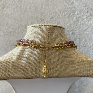 Collier "Les Transformables" tourmaline atelier CVL