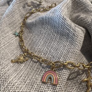 Collier grosse maille et breloque Atelier CVL