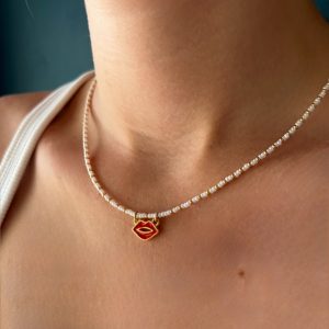collier bouche Atelier CVL