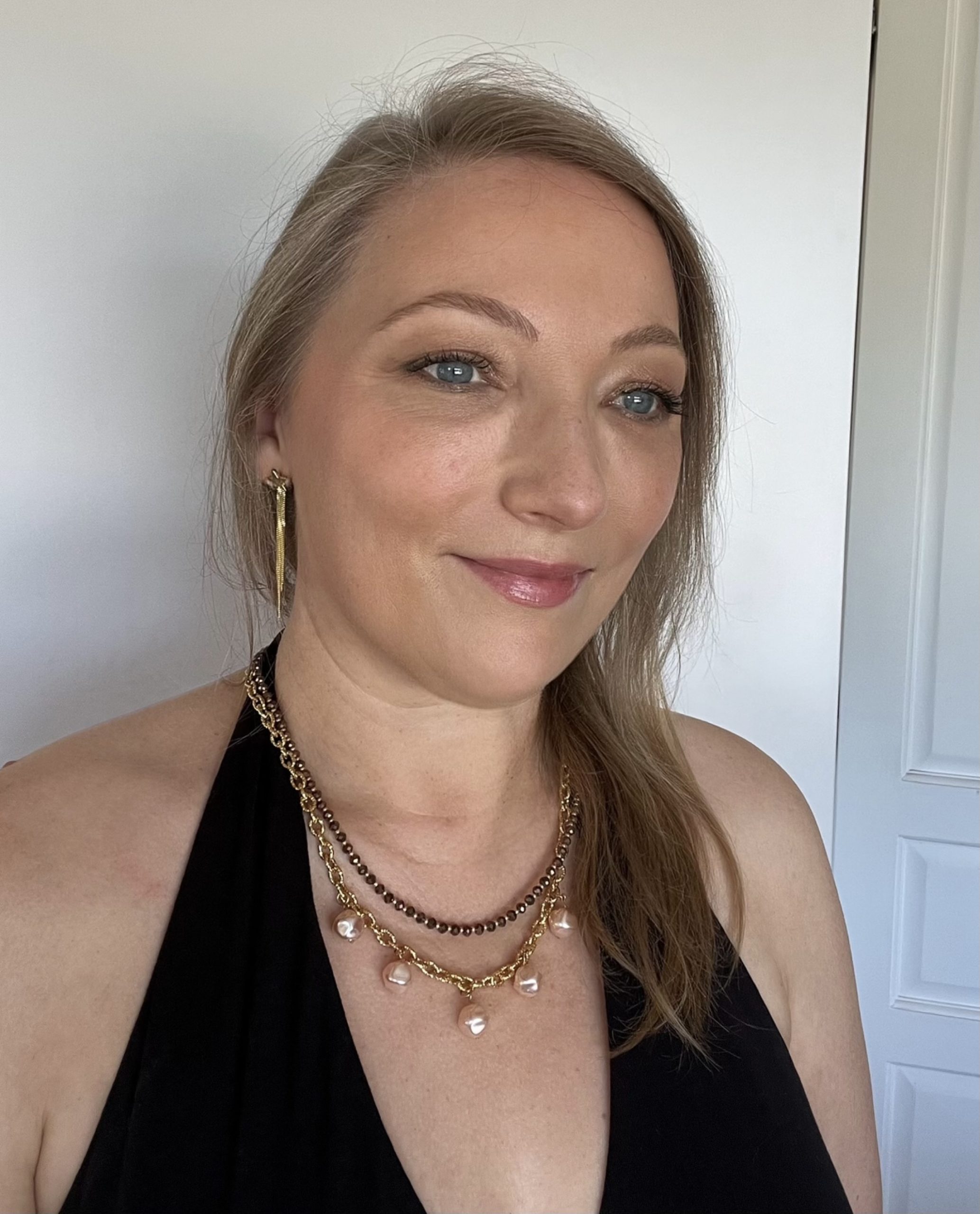 collier perle double rang atelier CVL