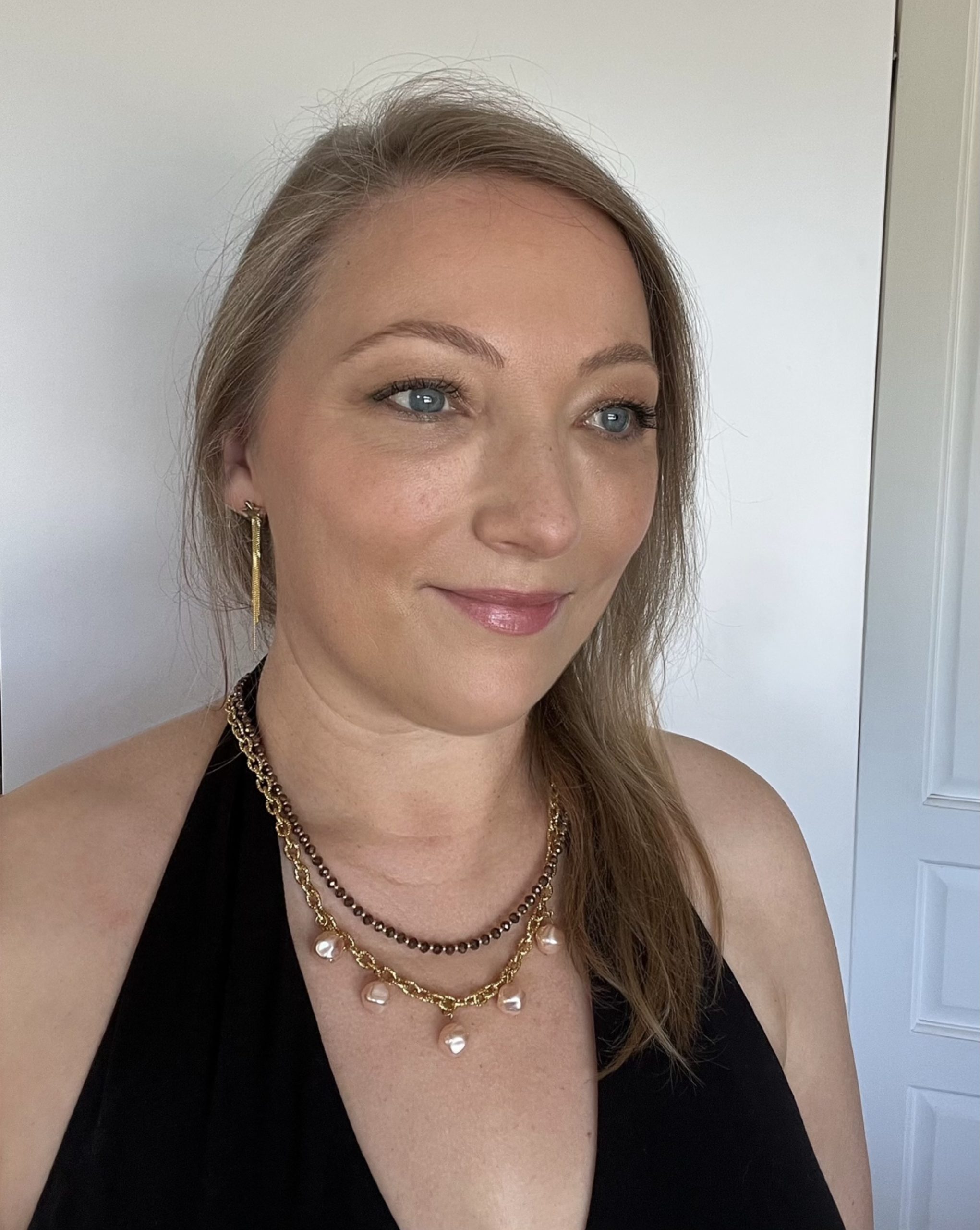 collier perle double rang atelier CVL