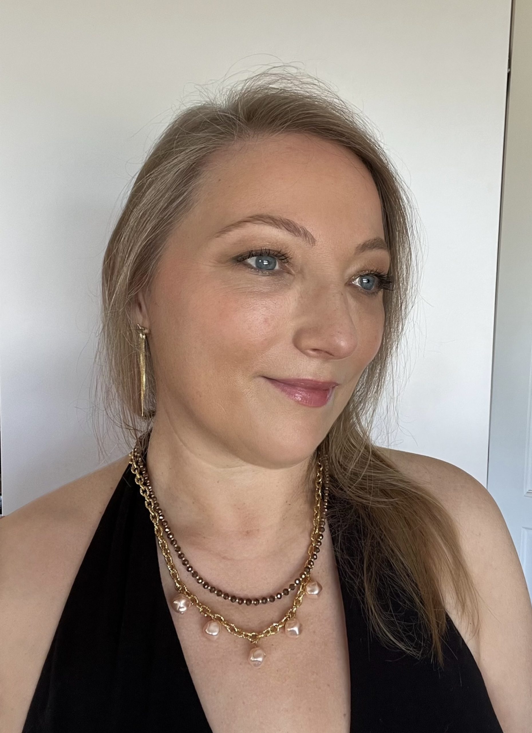collier perle double rang atelier CVL