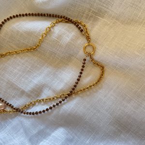 collier perle double rang atelier CVL