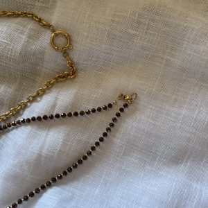 collier perle double rang atelier CVL