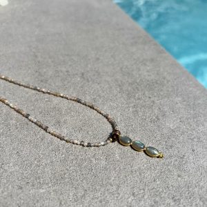 Labradorite collier Luna Atelier CVL