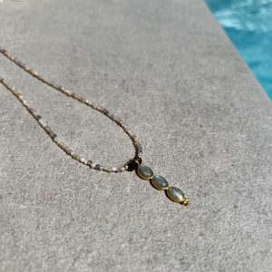 Labradorite collier Luna Atelier CVL