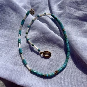 collier turquoise atelier CVL