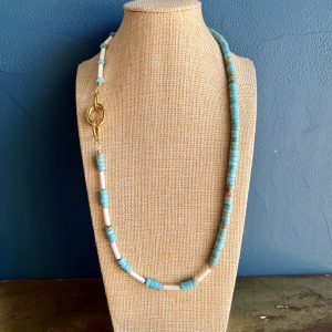collier turquoise atelier CVL