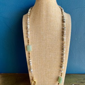 Collier aventurine atelier CVL