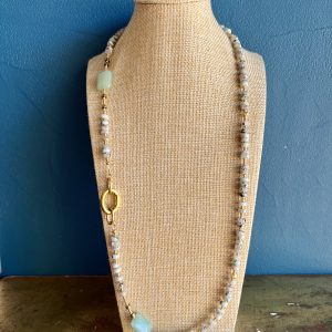 Collier aventurine atelier CVL