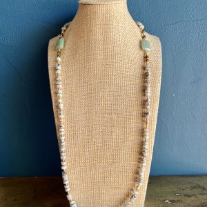 Collier aventurine atelier CVL