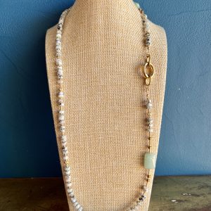 Collier aventurine atelier CVL