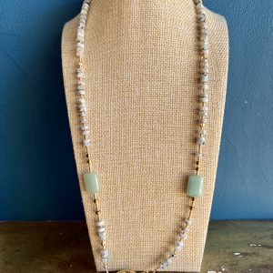 Collier aventurine atelier CVL