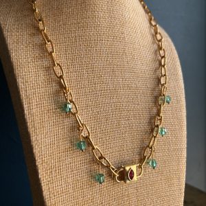 Collier Pink Padlock atelier CVL
