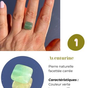 Bagues personnalisées LES PRECIEUSES atelier CVL