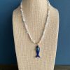 Collier Marin pendentif poisson Atelier CVL