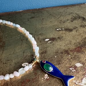 Collier Marin pendentif poisson Atelier CVL