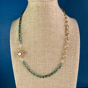 Collier Victoria fermoir fleur Atelier CVL