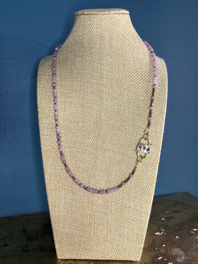 Collier Rosa Rosa quartz Atelier CVL