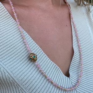 Sautoir Rose des Sables Atelier CVL
