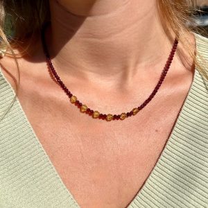 Collier Rubis Atelier CVL