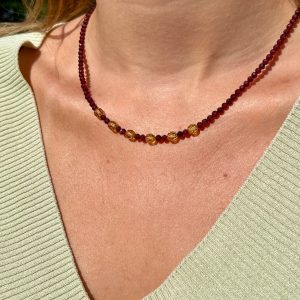 Collier Rubis Atelier CVL