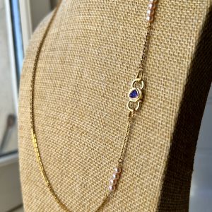 Collier Libellule Chaîne et cristal Atelier CVL