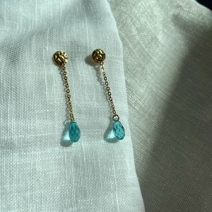 Boucles d'oreilles Lagon Atelier CVL