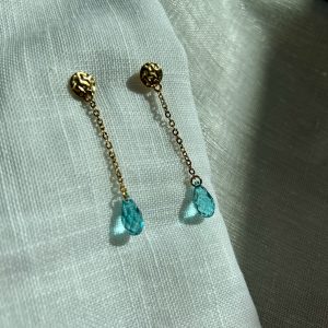 Boucles d'oreilles Lagon Atelier CVL