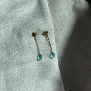 Boucles d'oreilles Lagon Atelier CVL