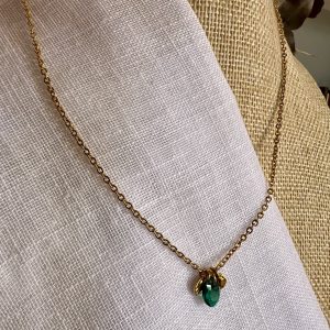 Collier Amazonie cristal Swarovski Atelier CVL
