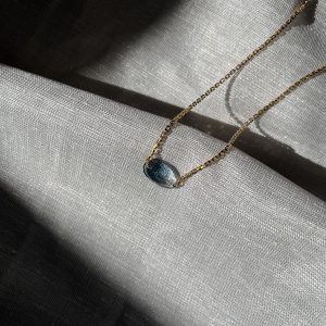 Collier Perle d'eau cristal swarovski Atelier CVL