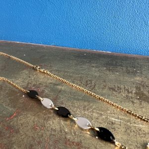 Collier eclipse cristaux swarovski atelier CVL